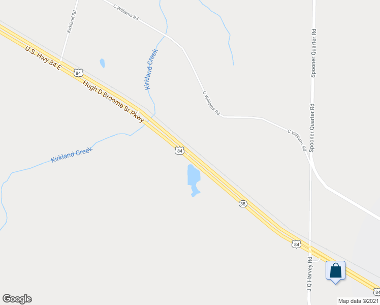 map of restaurants, bars, coffee shops, grocery stores, and more near Hugh D Broome Sr Parkway in Jakin