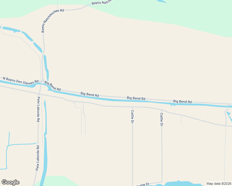 map of restaurants, bars, coffee shops, grocery stores, and more near 147-955 Big Bend Road in Moreauville