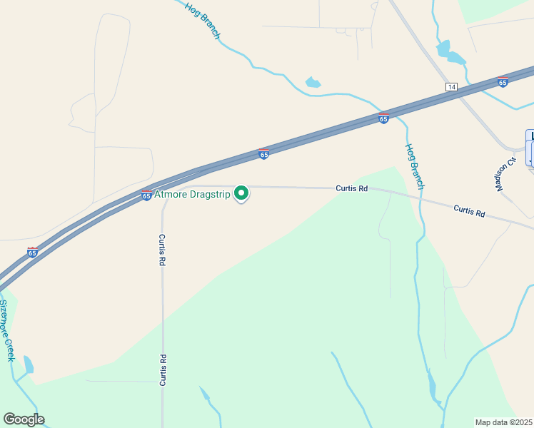 map of restaurants, bars, coffee shops, grocery stores, and more near 1301 Curtis Road in Atmore