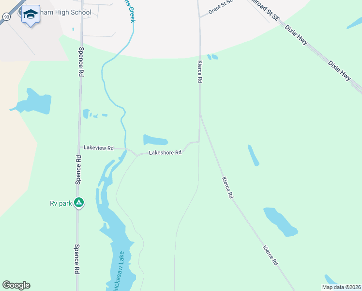 map of restaurants, bars, coffee shops, grocery stores, and more near 811 Lakeshore Road in Pelham