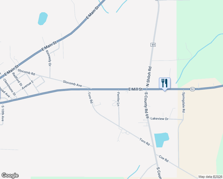 map of restaurants, bars, coffee shops, grocery stores, and more near 12167 East Mill Street in Hartford