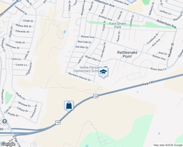 map of restaurants, bars, coffee shops, grocery stores, and more near 911 Saratoga Lane in Copperas Cove