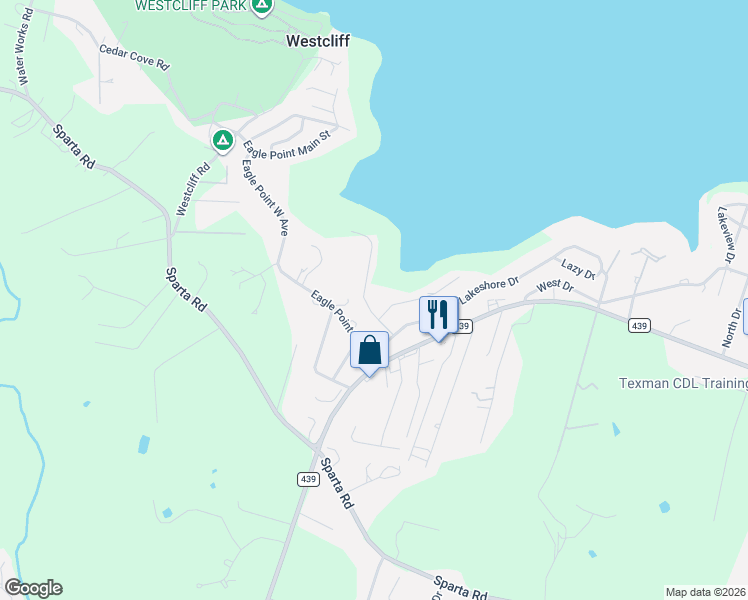 map of restaurants, bars, coffee shops, grocery stores, and more near 5531 Jackson Drive in Belton