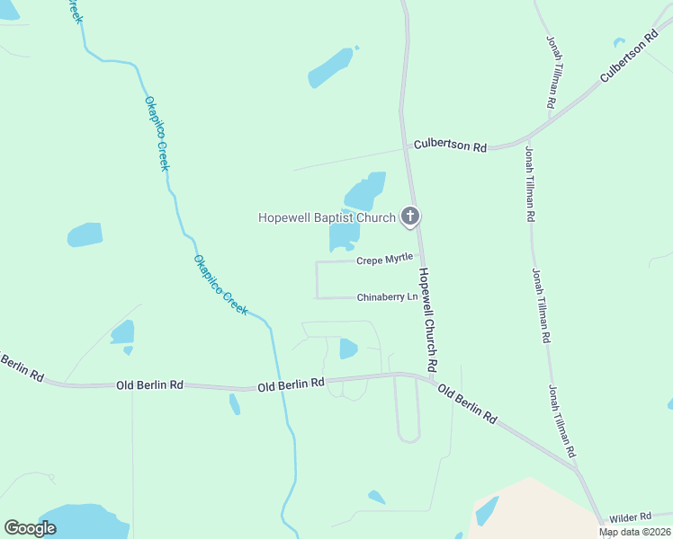 map of restaurants, bars, coffee shops, grocery stores, and more near 221 Crepe Myrtle in Moultrie