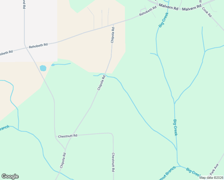 map of restaurants, bars, coffee shops, grocery stores, and more near Chipola Road in Slocomb
