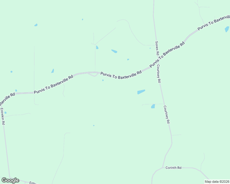 map of restaurants, bars, coffee shops, grocery stores, and more near 3 Cain Loop in Purvis