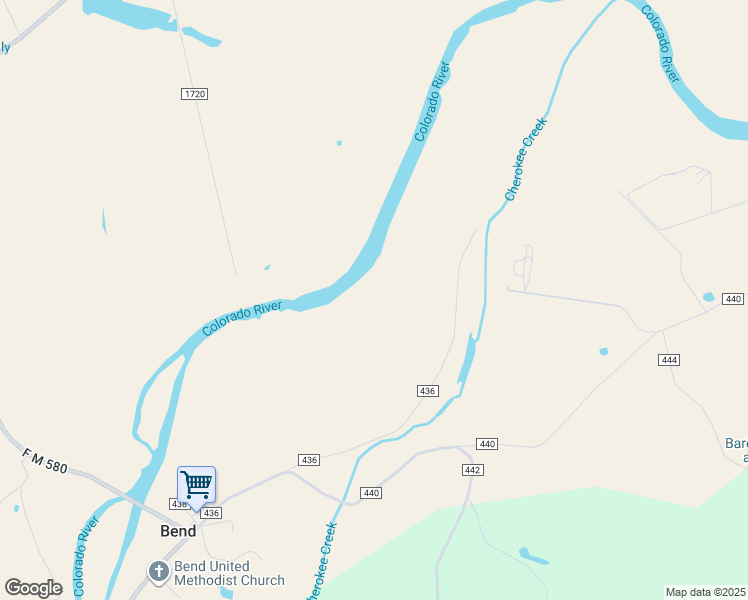 map of restaurants, bars, coffee shops, grocery stores, and more near 503 County Road 1720 in Lometa
