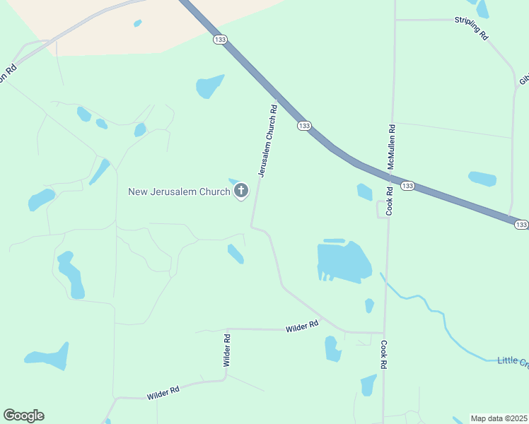 map of restaurants, bars, coffee shops, grocery stores, and more near 298-300 Jerusalem Church Road in Moultrie