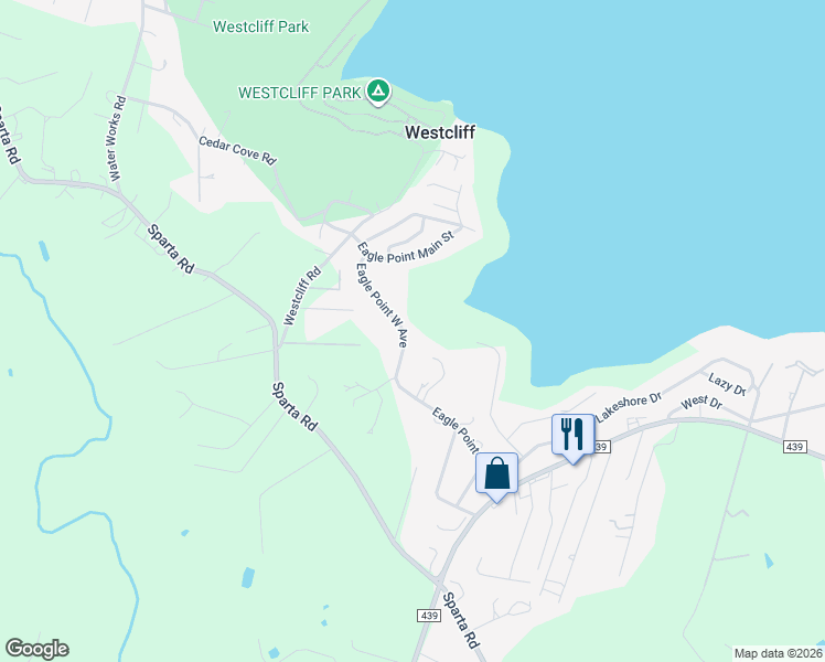 map of restaurants, bars, coffee shops, grocery stores, and more near 3338 Eagle Point West Avenue in Belton