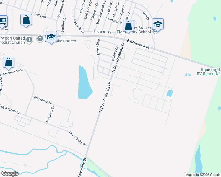 map of restaurants, bars, coffee shops, grocery stores, and more near 901 Lasso Drive in Killeen