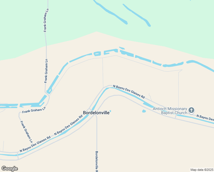 map of restaurants, bars, coffee shops, grocery stores, and more near 1268 North Bayou Des Glaises Road in Moreauville