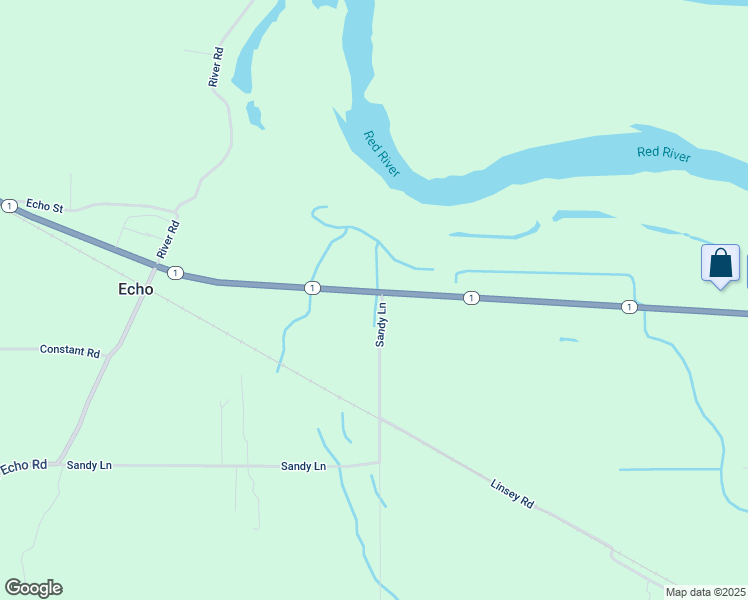 map of restaurants, bars, coffee shops, grocery stores, and more near 10609 Highway 1 in Marksville