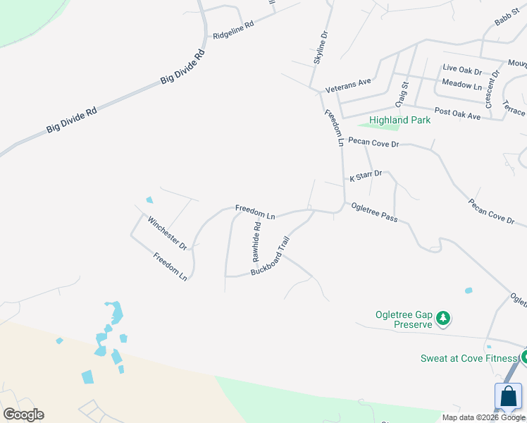 map of restaurants, bars, coffee shops, grocery stores, and more near 1404 Rawhide Road in Kempner