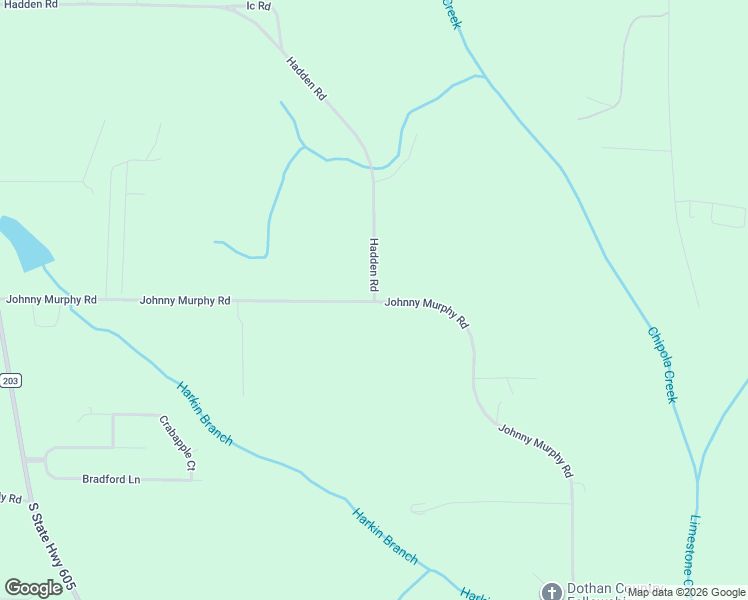 map of restaurants, bars, coffee shops, grocery stores, and more near 1400 Johnny Murphy Road in Dothan