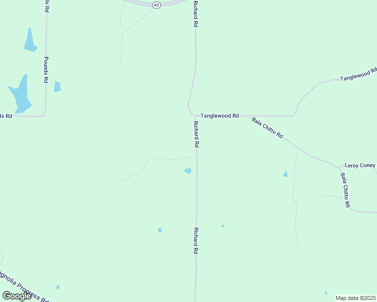 map of restaurants, bars, coffee shops, grocery stores, and more near 2016 Richard Road in Magnolia