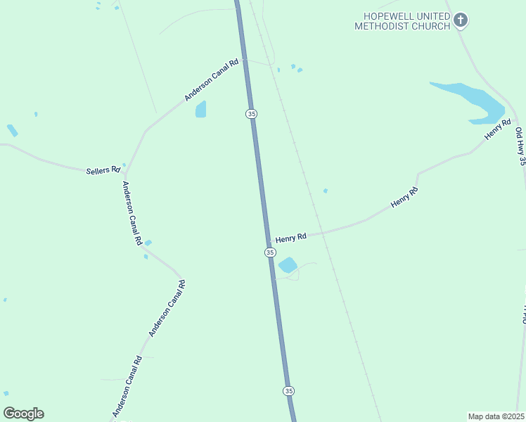 map of restaurants, bars, coffee shops, grocery stores, and more near 1645 Highway 35 South in Foxworth