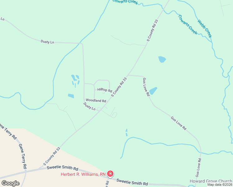 map of restaurants, bars, coffee shops, grocery stores, and more near 4719 South County Road 33 in Ashford