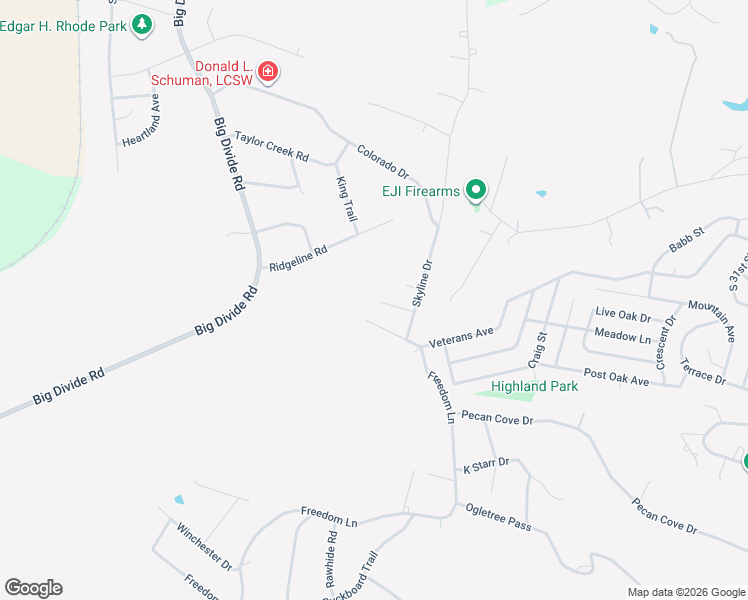 map of restaurants, bars, coffee shops, grocery stores, and more near 3012 Homer Circle in Copperas Cove