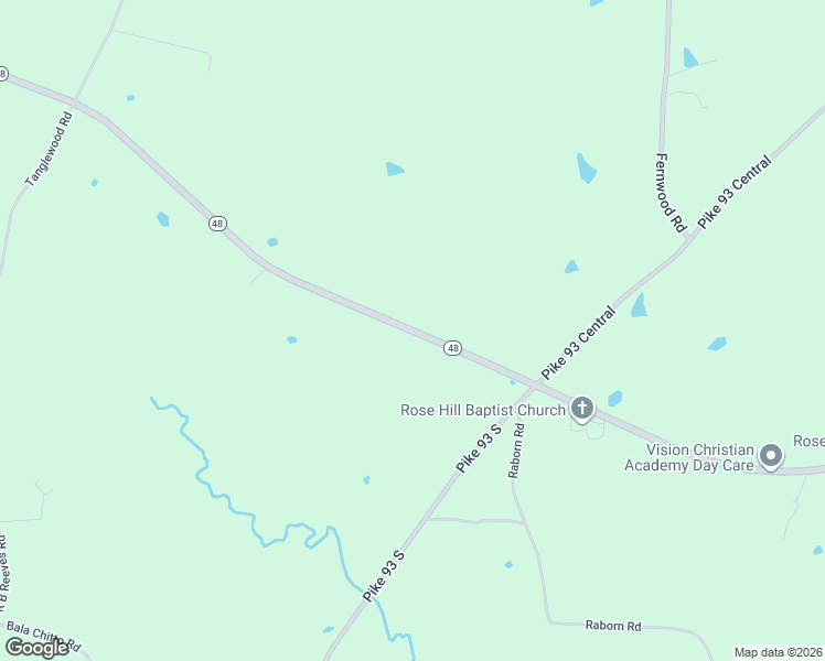 map of restaurants, bars, coffee shops, grocery stores, and more near 5620 Mississippi 48 East in Magnolia