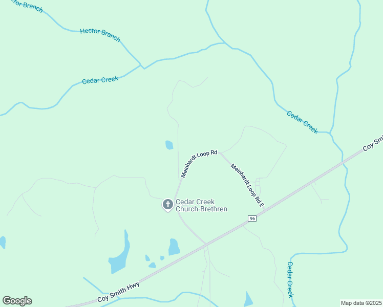 map of restaurants, bars, coffee shops, grocery stores, and more near 20541 Meinhardt Loop Road West in Citronelle