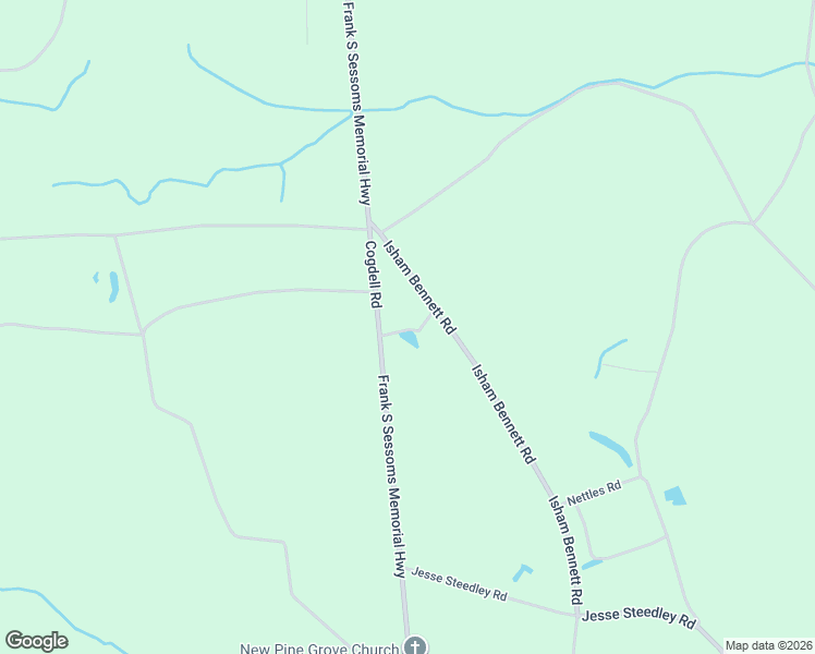 map of restaurants, bars, coffee shops, grocery stores, and more near 5 Frank S Sessoms Memorial Highway in Homerville