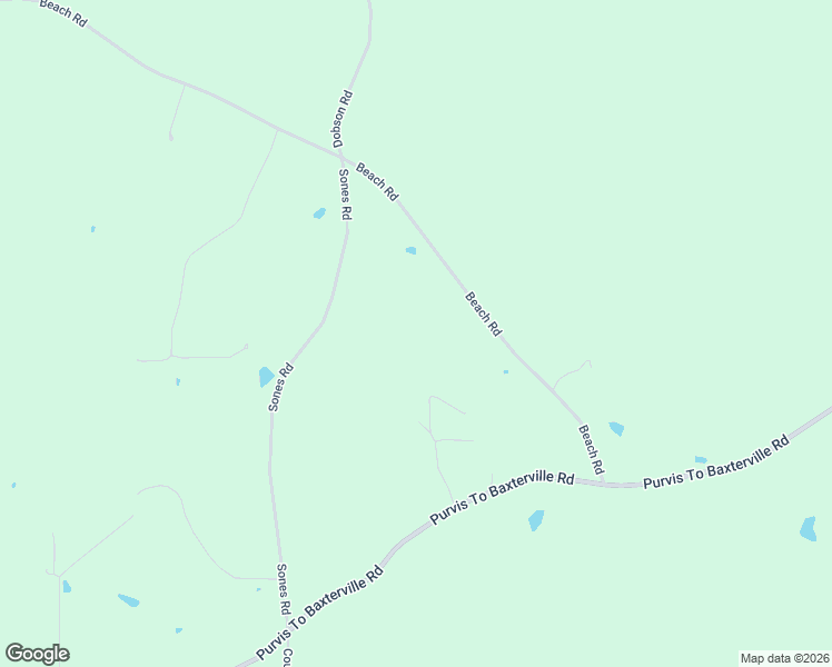 map of restaurants, bars, coffee shops, grocery stores, and more near 14 Massey Road in Purvis
