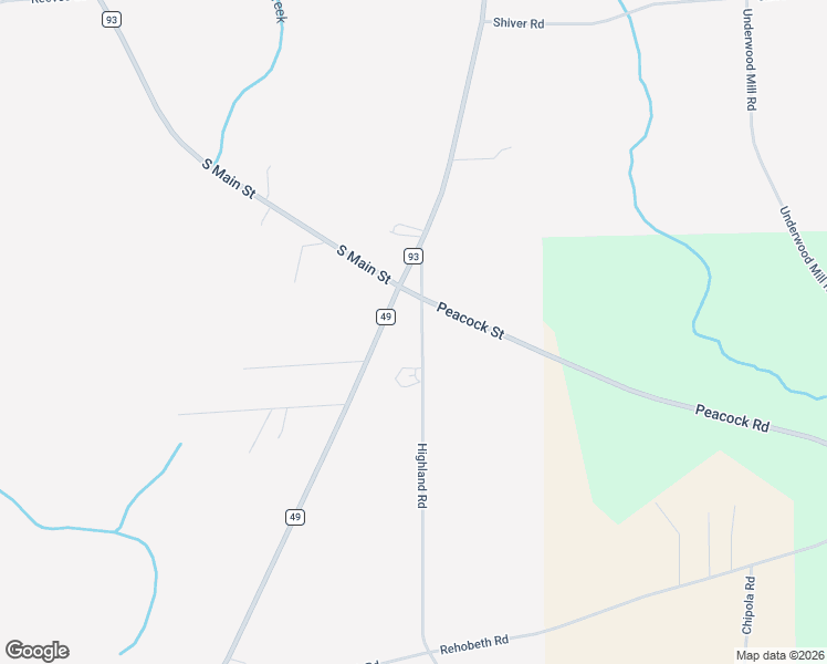 map of restaurants, bars, coffee shops, grocery stores, and more near 2193 County Road 49 in Slocomb