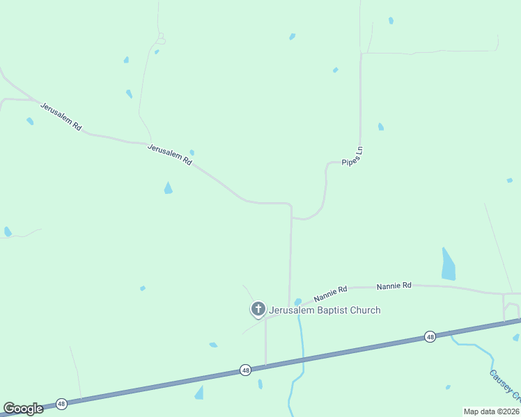 map of restaurants, bars, coffee shops, grocery stores, and more near 3460 Jerusalem Road in Liberty