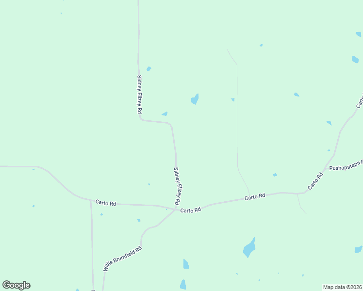 map of restaurants, bars, coffee shops, grocery stores, and more near 118 Sidney Ellzey Road in Tylertown