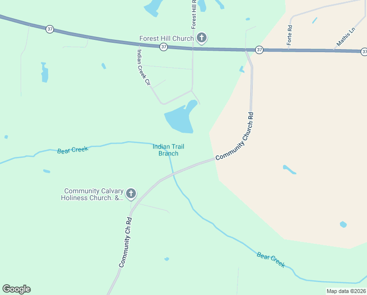 map of restaurants, bars, coffee shops, grocery stores, and more near 754 Community Church Road in Adel