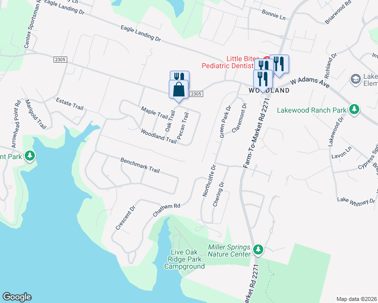 map of restaurants, bars, coffee shops, grocery stores, and more near 840 Ridgeoak Drive in Belton