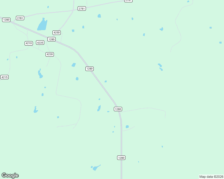 map of restaurants, bars, coffee shops, grocery stores, and more near 13385 Farm to Market Road 1280 in Lovelady