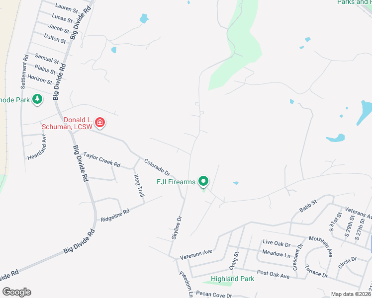 map of restaurants, bars, coffee shops, grocery stores, and more near 3006 Sundown Lane in Copperas Cove