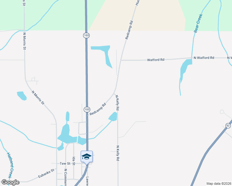 map of restaurants, bars, coffee shops, grocery stores, and more near 1178 North Kelly Road in Slocomb