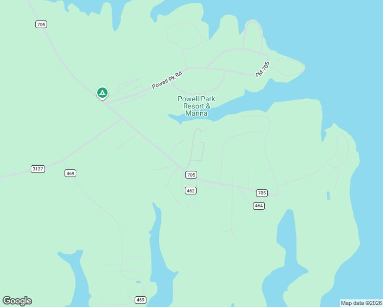 map of restaurants, bars, coffee shops, grocery stores, and more near 117 Private Road 8571 in Broaddus