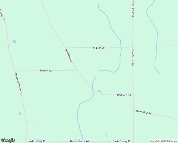 map of restaurants, bars, coffee shops, grocery stores, and more near 2015 Bodiford Road in Pansey