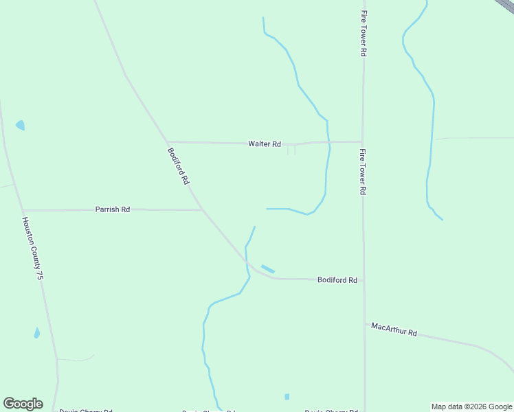map of restaurants, bars, coffee shops, grocery stores, and more near 2015 Bodiford Road in Pansey