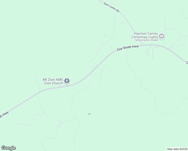 map of restaurants, bars, coffee shops, grocery stores, and more near 4182-4676 Coy Smith Highway in Citronelle