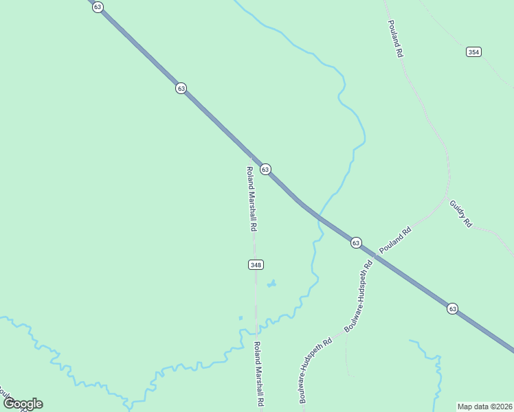 map of restaurants, bars, coffee shops, grocery stores, and more near 612 Roland Marshall Road in Zavalla