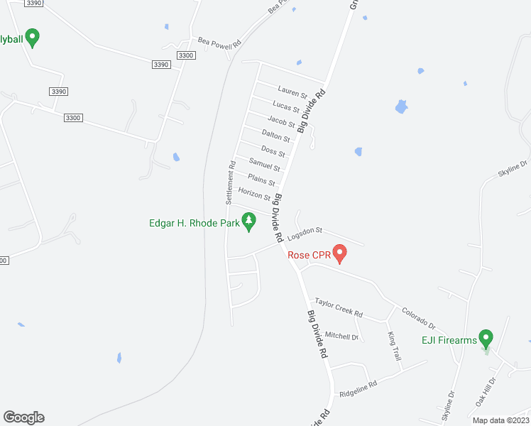 map of restaurants, bars, coffee shops, grocery stores, and more near 3433 Plateau Street in Copperas Cove