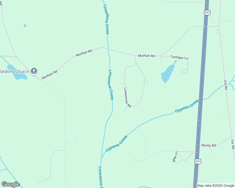 map of restaurants, bars, coffee shops, grocery stores, and more near 621 Limestone Road in Dothan