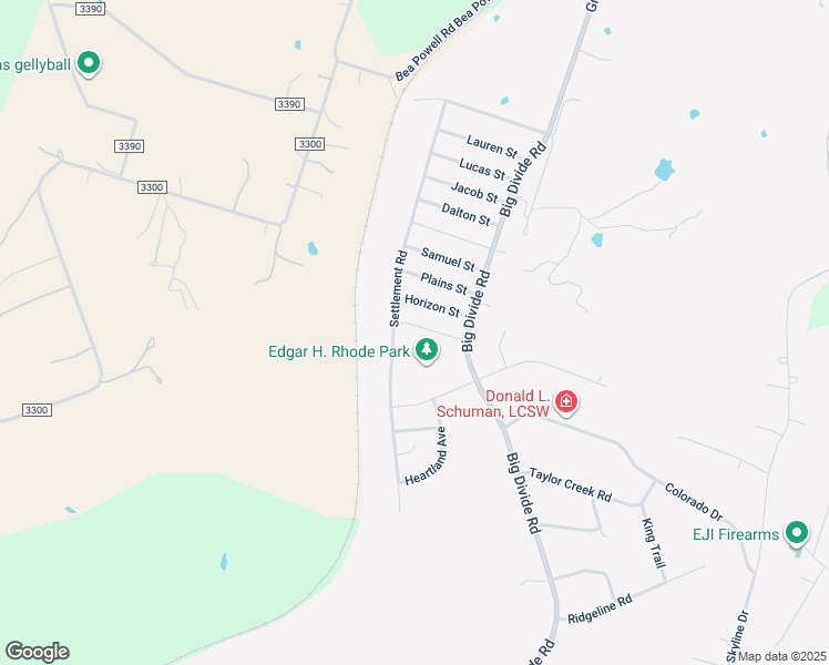 map of restaurants, bars, coffee shops, grocery stores, and more near 3433 Plateau Street in Copperas Cove