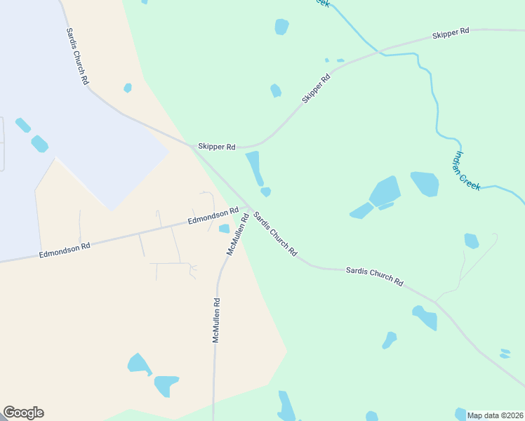 map of restaurants, bars, coffee shops, grocery stores, and more near 2065 Sardis Church Road in Moultrie