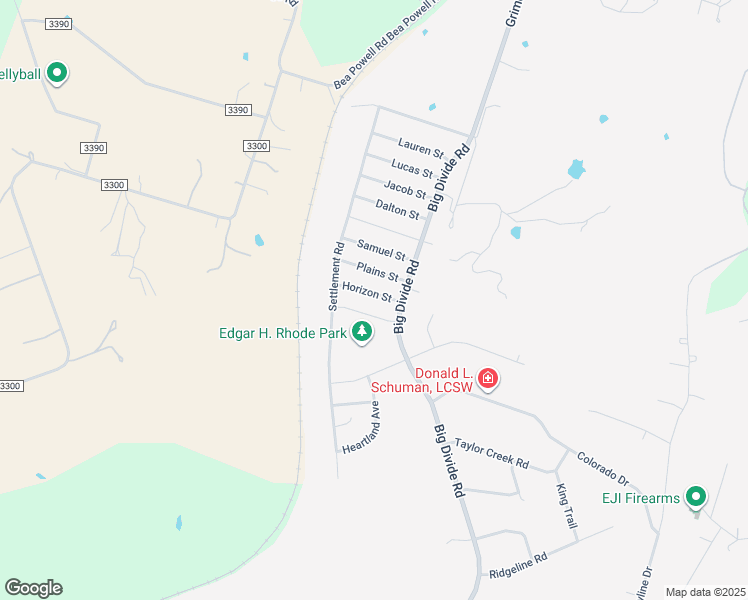 map of restaurants, bars, coffee shops, grocery stores, and more near 3414 Plateau Street in Copperas Cove