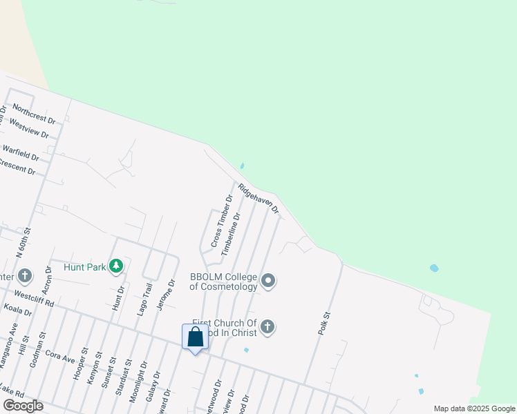 map of restaurants, bars, coffee shops, grocery stores, and more near 2612 Hidden Hill Drive in Killeen