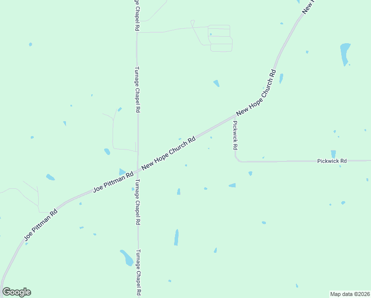 map of restaurants, bars, coffee shops, grocery stores, and more near 1-113 New Hope Church Road in Foxworth