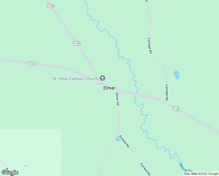 map of restaurants, bars, coffee shops, grocery stores, and more near in Elmer