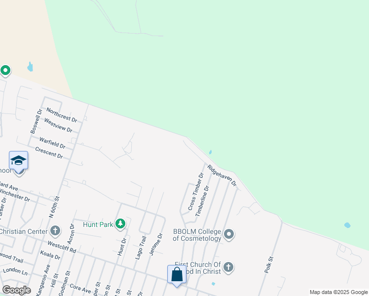 map of restaurants, bars, coffee shops, grocery stores, and more near 4602 Ridge Haven Drive in Killeen