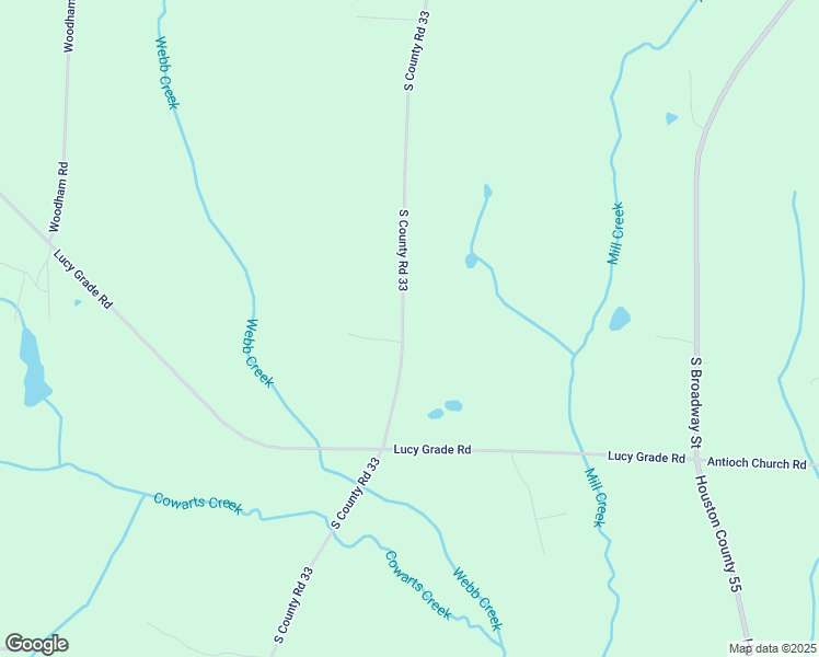 map of restaurants, bars, coffee shops, grocery stores, and more near 3435 South County Road 33 in Ashford