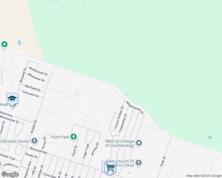 map of restaurants, bars, coffee shops, grocery stores, and more near 4602 Ridge Haven Drive in Killeen